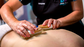 Enjoy the Aroma Touch body brushing treatment at Aroma Touch Massage, Beauty & Remedial Therapies