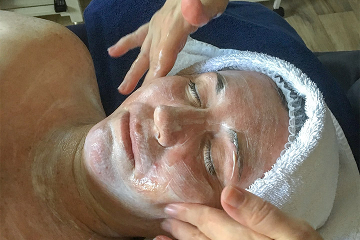 Aroma Touch indulgent facial treatment