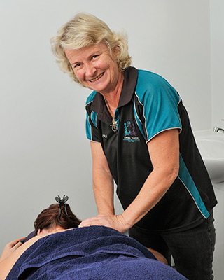 Sandra Forster, owner of Aroma Touch Massage, Beauty & Remedial Therapies