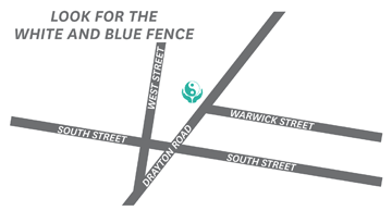 Map of the Aroma Touch clinic location at 42 Drayton Road, Toowoomba 4350